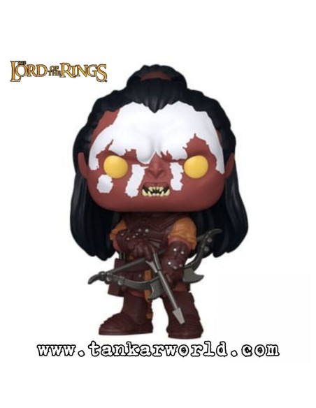 Funko Pop! - Lurtz with Orthanc - El Señor de los Anillos - The Lord Of The Rings - Pop! Town 02