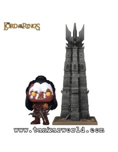 Funko Pop! - Lurtz with Orthanc - El Señor de los Anillos - The Lord Of The Rings - Pop! Town 02