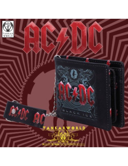 AC/DC - Black Ice - Cartera con cadena - ACDC