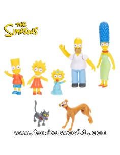The Simpsons - Pack de 7 Figuras - Familia Simpson