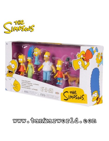 The Simpsons - Pack de 7 Figuras - Familia Simpson
