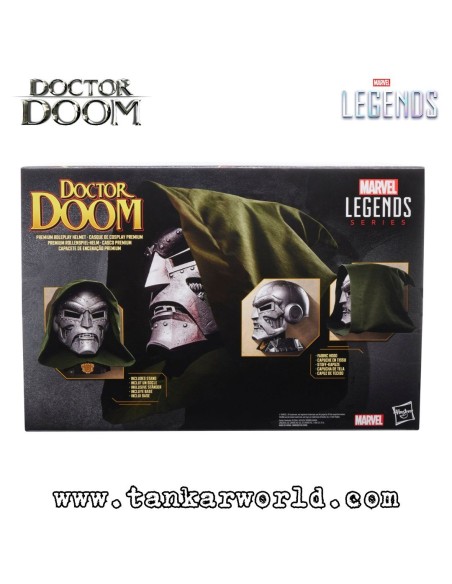 Doctor Doom Réplica del casco Premium Marvel Legends Series Hasbro