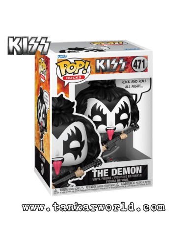 Funko Pop! - The Demon R&R All Night - KISS - 471