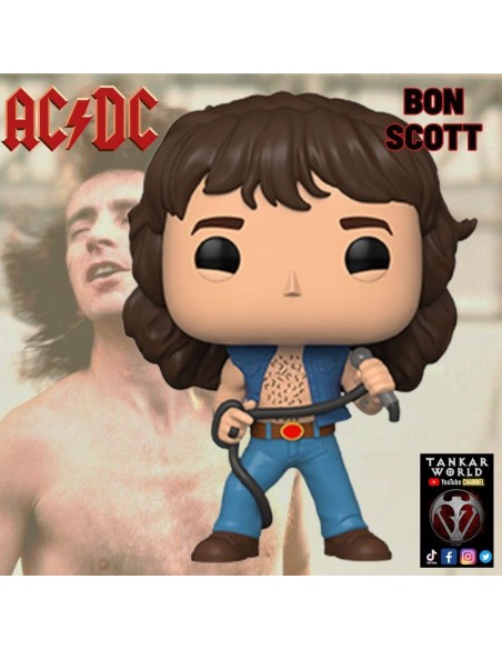 Funko Pop! - Bon Scott - AC/DC - 339 - ACDC