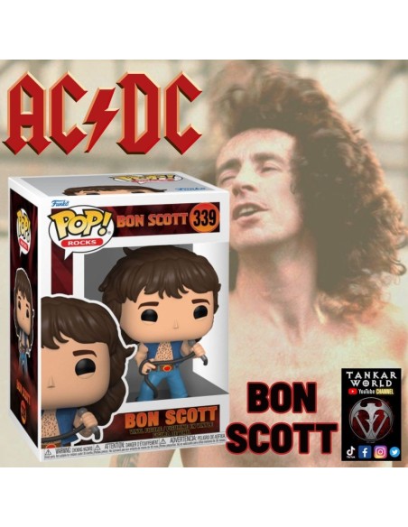 Funko Pop! - Bon Scott - AC/DC - 339 - ACDC