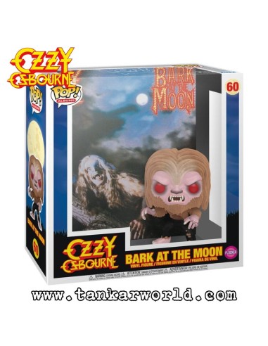 Funko Pop! - Ozzy Osbourne - Bark At The Moon - Flocked - Albums 60