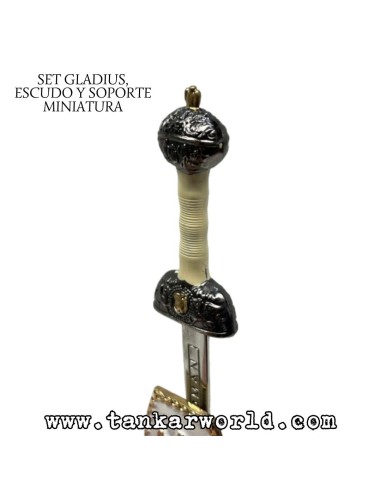 copy of copy of copy of copy of DAGA ANTIGUA CON PIEDRA AZUL - 23 CM