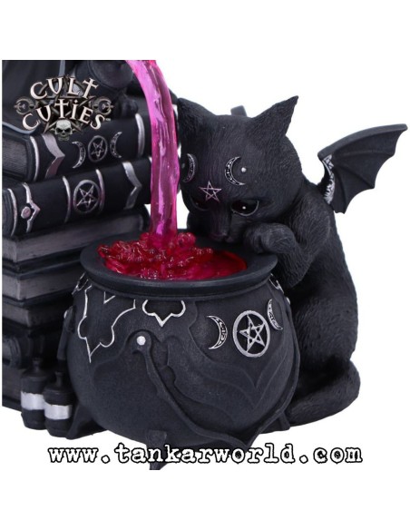 Cult Cuties - Curious Cauldron Figura resina dos gatitos - 18 cm