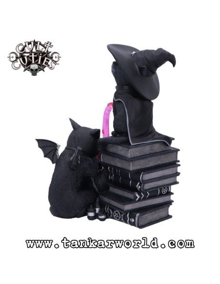 Cult Cuties - Curious Cauldron Figura resina dos gatitos - 18 cm
