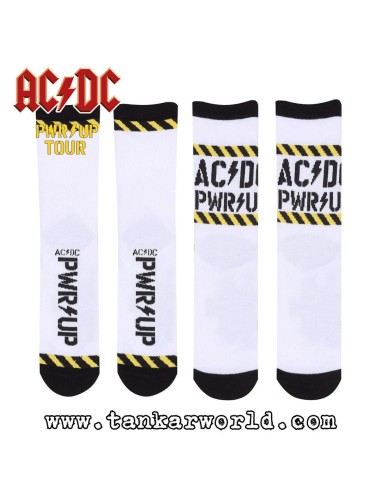 ACDC - Power Up - Par de Calcetines L/XL - Talla 40-43 - AC/DC