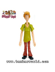 Figura articulada con accesorios a escala 1/12, tamaño aprox. 15 cm. Viene en una caja expositora con ventana.