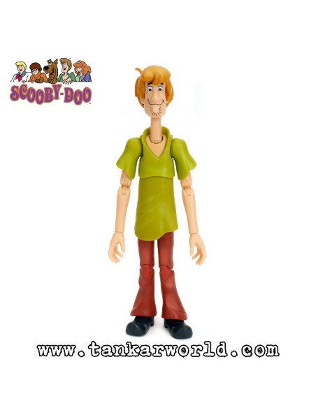 Figura articulada con accesorios a escala 1/12, tamaño aprox. 15 cm. Viene en una caja expositora con ventana.