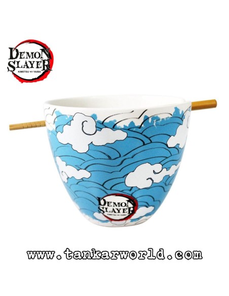 Demon Slayer - Bol para Ramen con Palillos - Tanjiro Mask - 473 ml