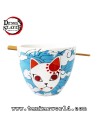 Demon Slayer - Bol para Ramen con Palillos - Tanjiro Mask - 473 ml