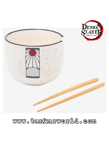 copy of Demon Slayer - Bol para Ramen con Palillos - Tanjiro Mask - 473 ml