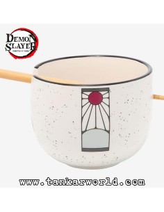 copy of Demon Slayer - Bol para Ramen con Palillos - Tanjiro Mask - 473 ml