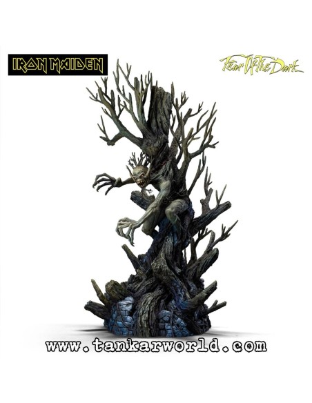 Iron Maiden Estatua 1/10 Deluxe BDS Art Scale Fear of the Drak Eddie 31 cm