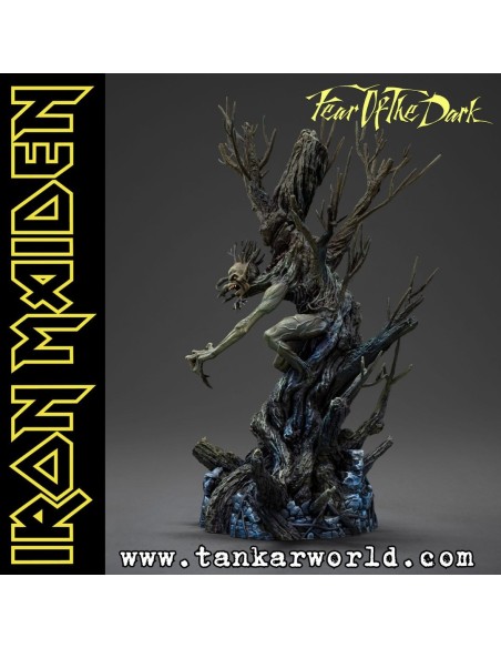 Iron Maiden Estatua 1/10 Deluxe BDS Art Scale Fear of the Dark Eddie 31 cm - Iron Studios