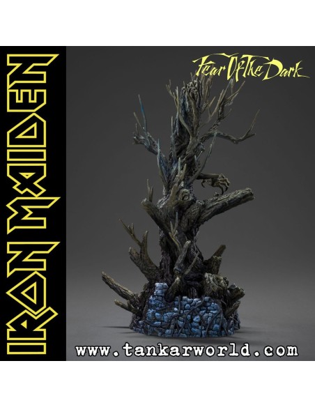 Iron Maiden Estatua 1/10 Deluxe BDS Art Scale Fear of the Dark Eddie 31 cm - Iron Studios