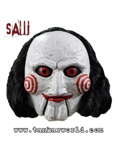 Saw - Billy Puppet - Máscara Deluxe Latex - Tamaño real