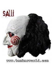 Saw - Billy Puppet - Máscara Deluxe Latex - Tamaño real 2
