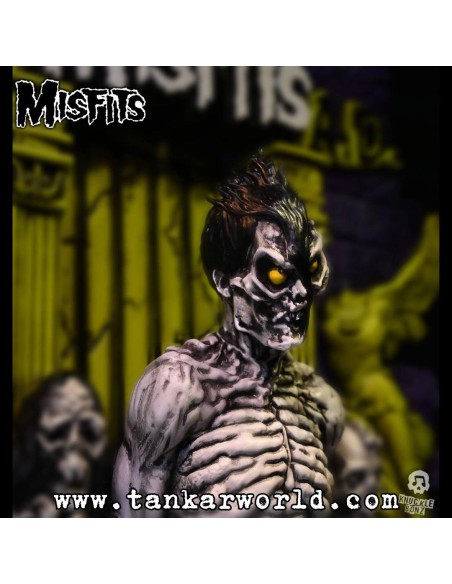 Misfits - Earth A.D. - Estatua 3D - Colección Rock Ikonz - Fabricado por Knucklebonz