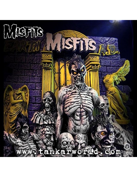 Misfits - Earth A.D. - Estatua 3D - Colección Rock Ikonz - Fabricado por Knucklebonz