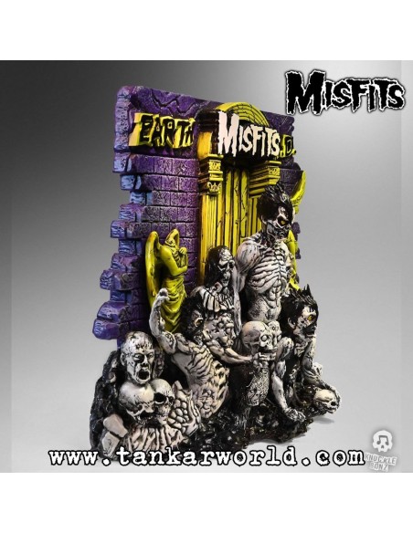 Misfits - Earth A.D. - Estatua 3D - Colección Rock Ikonz - Fabricado por Knucklebonz