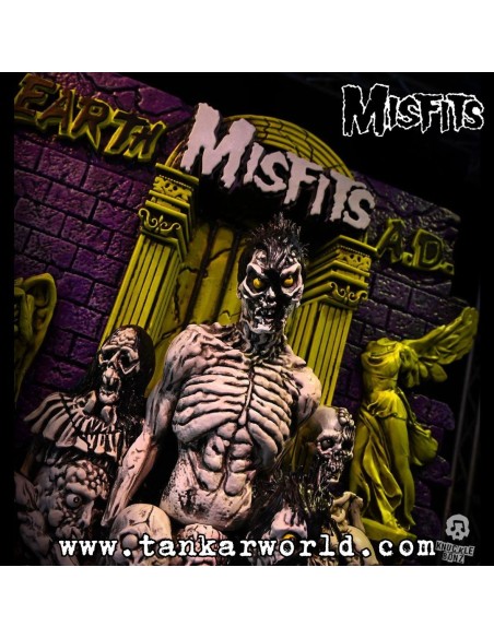 Misfits Estatua 3D Vinyl Earth A.D. 25 x 26 cm Knucklebonz
