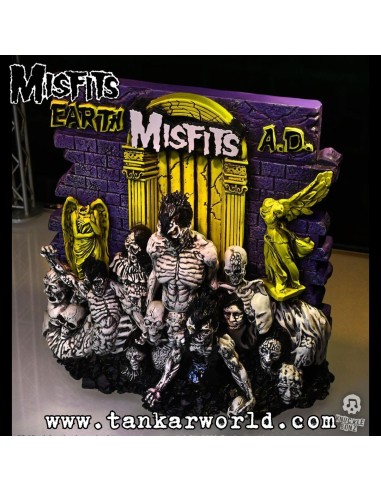 Misfits Estatua 3D Vinyl Earth A.D. 25 x 26 cm Knucklebonz