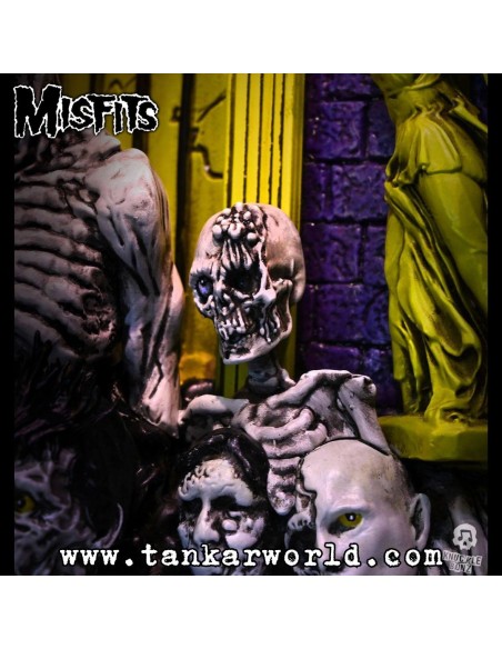 Misfits - Earth A.D. - Estatua 3D - Colección Rock Ikonz - Fabricado por Knucklebonz