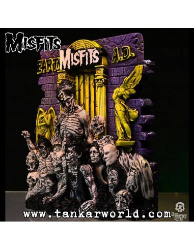 Misfits Estatua 3D Vinyl Earth A.D. 25 x 26 cm Knucklebonz