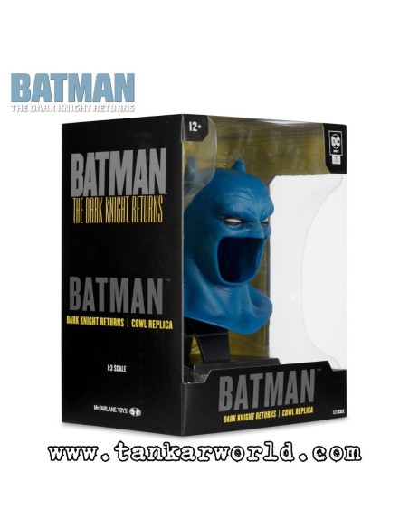 Batman - The Dark Knight Returns - 1986 - DC Direct - Mini Réplica Máscara de Batman Escala 1:3 - 19 cm