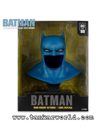 Batman - The Dark Knight Returns - 1986 - DC Direct - Mini Réplica Máscara de Batman Escala 1:3 - 19 cm