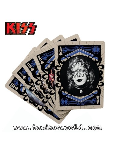 KISS - Love Gun - Baraja de 54 cartas de poker