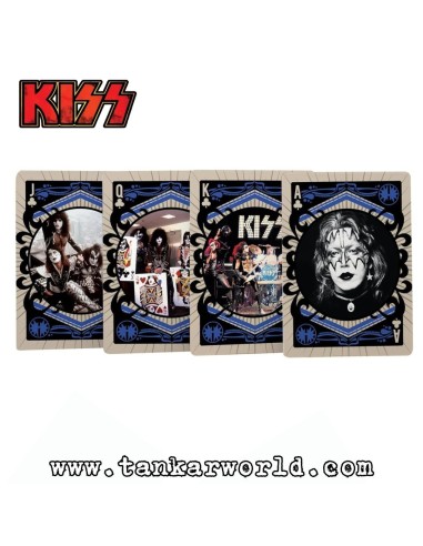 KISS - Love Gun - Baraja de 54 cartas de poker