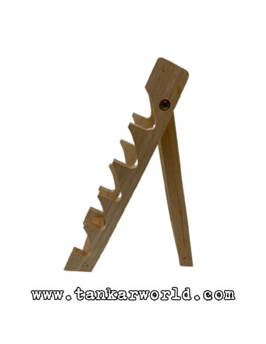 copy of Expositor de madera para 4 navajas - 13 x 26 x 17 cm