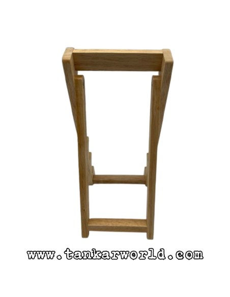 Expositor de madera para 5 navajas - 13 x 29 x 20 cm