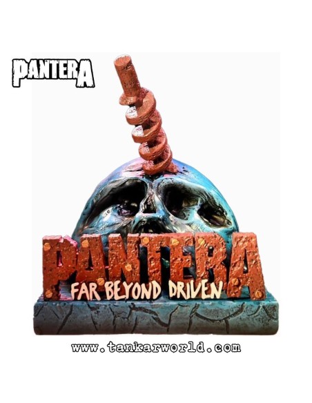 Pantera Far Beyond Driven Estatua 3D Vinyl 21 x 18 cm Knucklebonz