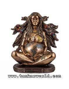 Madre Tierra - Figura de resina - 30 cm