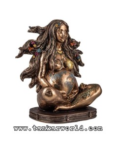 Madre Tierra - Figura de resina - 30 cm 2