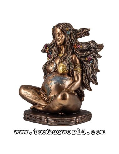 Madre Tierra - Figura de resina - 30 cm