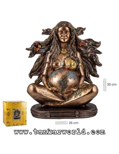 Madre Tierra - Figura de resina - 30 cm