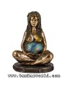 Madre Tierra - Figura de resina - 20 cm