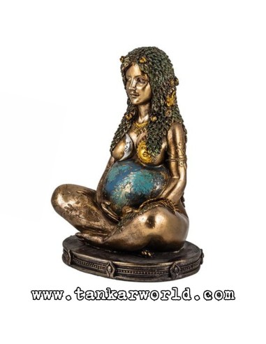 Madre Tierra - Figura de resina - 20 cm