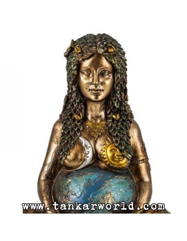 Madre Tierra - Figura de resina - 20 cm