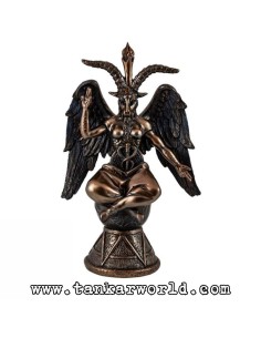 Baphomet - Deidad Pagana - Figura resina - 23 cm