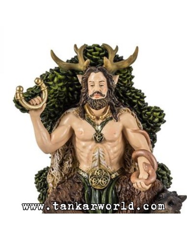 Cernunnos - Dios Celta - Figura Resina - 21 cm