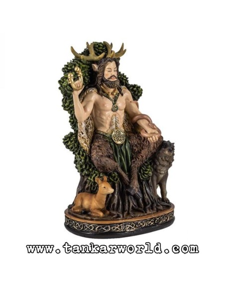Cernunnos - Dios Celta - Figura Resina - 21 cm