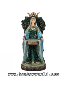 Danu - Diosa Celta - Figura Resina - 21 cm
